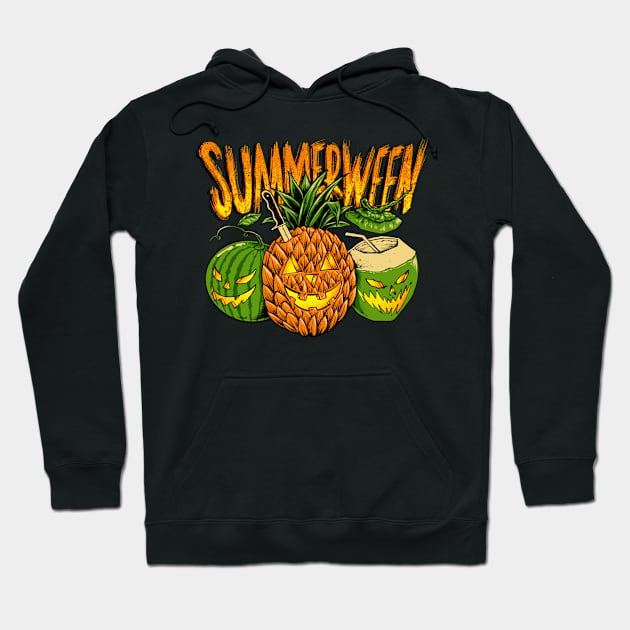 Summerween Fruits Hoodie by quilimo